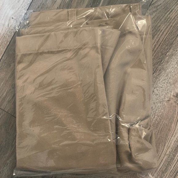 NWT LANDS' END MEN'S PLAIN FRONT WRINKLE RESISTANT BLEND CHINO SHORTS KHAKI 29 - Picture 9 of 9